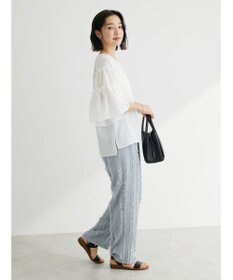 Green Parks ・ｒｉｃｈ　ｂｌｕｅ　ゴムストラップサンダル