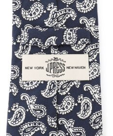 J.PRESS MEN ハンドプリントペイズリー ネクタイ