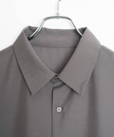 WEGO 【ユニセックス着用ITEM/SMLサイズ展開/冷房対策/紫外線対策】シアーBIGシャツ