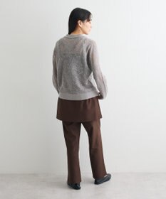 CRAFT STANDARD BOUTIQUE レース編みポロカーディガン