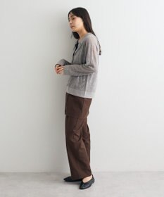 CRAFT STANDARD BOUTIQUE レース編みポロカーディガン