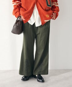 CRAFT STANDARD BOUTIQUE 刺繍入ツイルパンツ