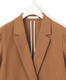 ICB 【接触冷感・UVケア・撥水・洗える】LooseWeave ダブルブレストジャケット