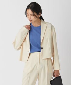 ICB 【洗える】 LooseWeave ショートジャケット