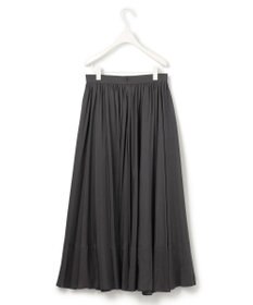ICB 【洗える】レーヨンシルクローン フレアスカート