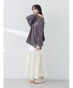 earth music&ecology 袖スリットスウェット