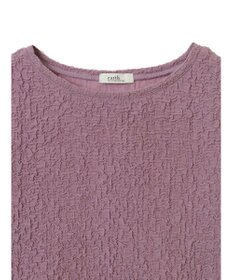 earth music&ecology ホイップ風ジャガードプルオーバー