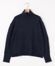 組曲 ウールカシミヤミックス ロールネック ニット