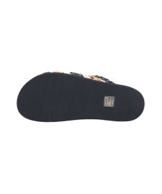 INTER-CHAUSSURES 【ANGEL ALARCON】フットベッドラフィアサンダル