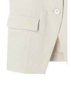 YECCA VECCA リネンライクビスチェベスト