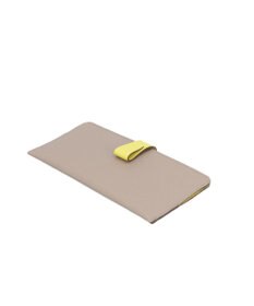 Atelier nuu 日本製 本革 バイカラーnoble スマートロングウォレット