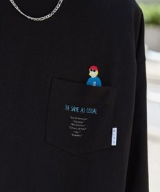 WEGO 【ユニセックス着用ITEM/手洗い可/MLサイズ】CITY　BOYS　ポケットT（S）