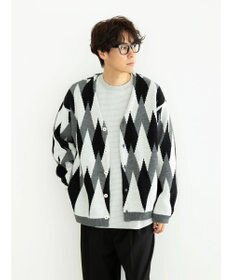 CRAFT STANDARD BOUTIQUE 【男女兼用】アーガイル柄カーディガン2