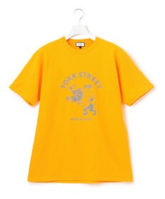 J.PRESS YORK STREET 【UNISEX】ブルドッグプリントTシャツ