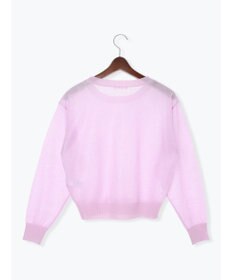 Te chichi シアーレイヤーニット