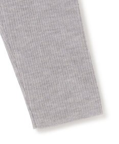 ICB 【WEB限定・洗える】エクストラファインメリノ リブニットカーディガン