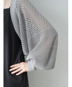 earth music&ecology メッシュボレロ