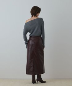 GRACE CONTINENTAL ハイゲージウールニットトップ