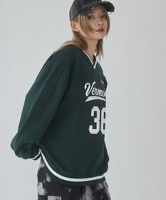 WEGO 【ユニセックス着用ITEM】ナンバリングプルオーバー