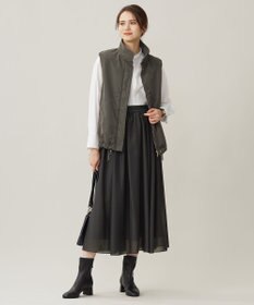 自由区 【スタイリストコラボ・洗える】SOMELOSバンドカラー シャツ