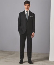 GOTAIRIKU 首にも巻ける【2WAY/日本製】シルク100% ポケットチーフ（幾何学柄）