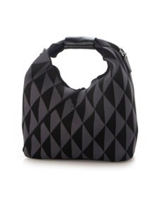 UNBILLION カシュカシュ cachecache ジャガード柄2wayショルダーバッグ