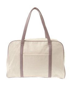 Maison de FLEUR キャンバスキャリーオンボストンバッグ