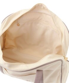 Maison de FLEUR キャンバスキャリーオンボストンバッグ