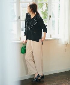 Feroux メローラッフル ブラウス