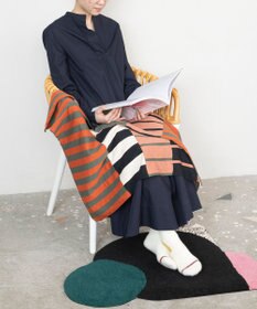 TRICOTE マルチストライプブランケット