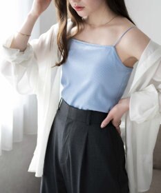 WEGO 【カップ付き/SMサイズ展開】なちゅ盛れカップインキャミ