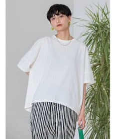 AMERICAN HOLIC 接触冷感バックタックカットプルオーバー