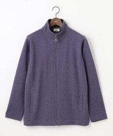 JOSEPH ABBOUD 【オーガニックコットン使用】フルZIPカラー ブルゾン