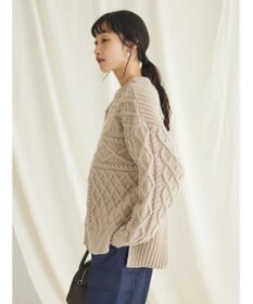 CRAFT STANDARD BOUTIQUE ブラッシングケーブルニット