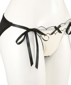 San-ai Resort（三愛水着楽園） シアードットチュール　ブラジャー＆ショーツセット【northerly】