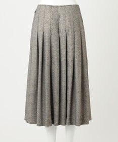 23区 【R(アール)】ウールラメ タックラップスカート