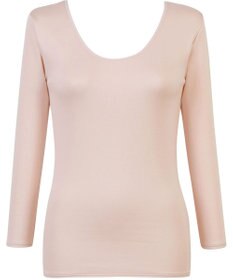 Wing あったかインナー 綿100％(肌側) 軽い シルクプロテイン加工 8分袖 長袖 秋 冬 EL2850 ウイング／ワコール