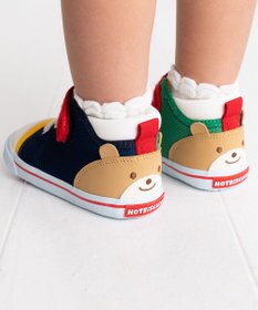 MIKI HOUSE HOT BISCUITS 【14-15cm】 顔ドン メッシュ素材 セカンド ベビーシューズ