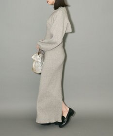 Green Parks ボレロ付ニットワンピース