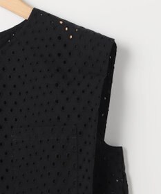 組曲 【先行予約・WEB限定】エンブロイダリーレースノースリーブ ブラウス