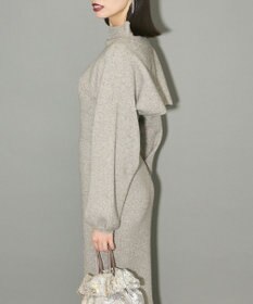 Green Parks ボレロ付ニットワンピース