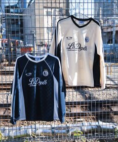 WEGO 【ユニセックス着用ITEM/MLサイズ展開】ラインスリーブゲームT（LS）