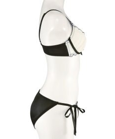 San-ai Resort（三愛水着楽園） シアードットチュール　ブラジャー＆ショーツセット【northerly】