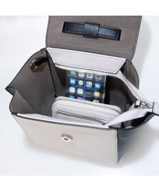 UNBILLION kakatoo ツイストデザインフラップ2wayミニショルダー