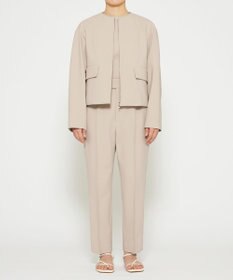 uncrave 【撥水・洗濯機洗い可】プルーフ ダブルクロス ブルゾン（uncrave WHITE）