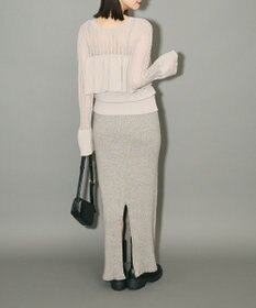 Green Parks ボレロ付ニットワンピース