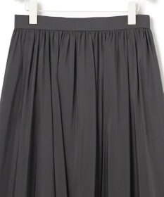 ICB 【洗える】レーヨンシルクローン フレアスカート