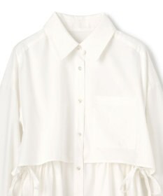GRACE CONTINENTAL レイヤードドロストシャツ