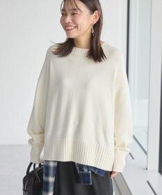 AMERICAN HOLIC バイパチモックネックニットプルオーバー