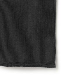 BEIGE， 【BEIGE,ecru/WEB限定・洗える】RIB TOPS /  コットンシルクロングスリーブトップス